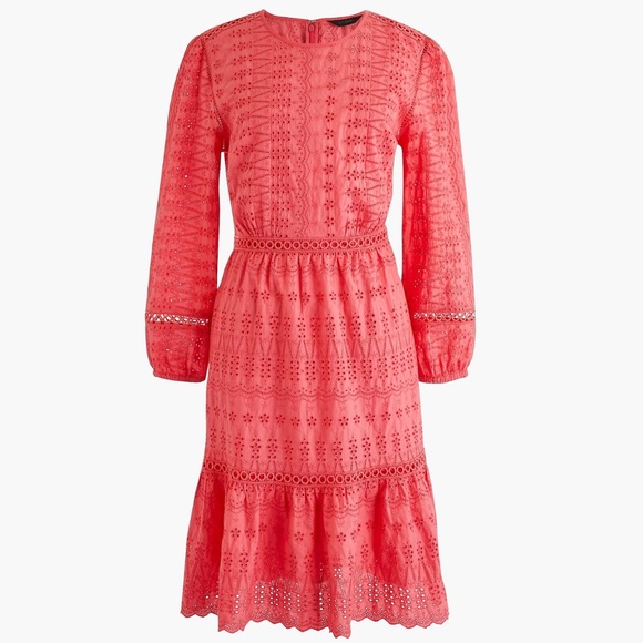 NEW JCREW EMBROIDERED DRESS - Picture 1 of 1